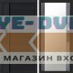 Входная дверь  Smart (Смарт) Black Line Зеркало 27 бетон темный